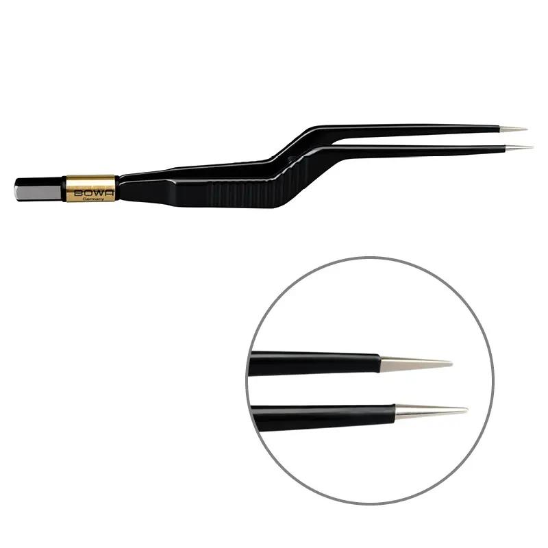 Біполярний пінцет, антипригарний, штикоподібний, 160 мм, 0.6 мм. BOWA-electronic GmbH & Co. KG